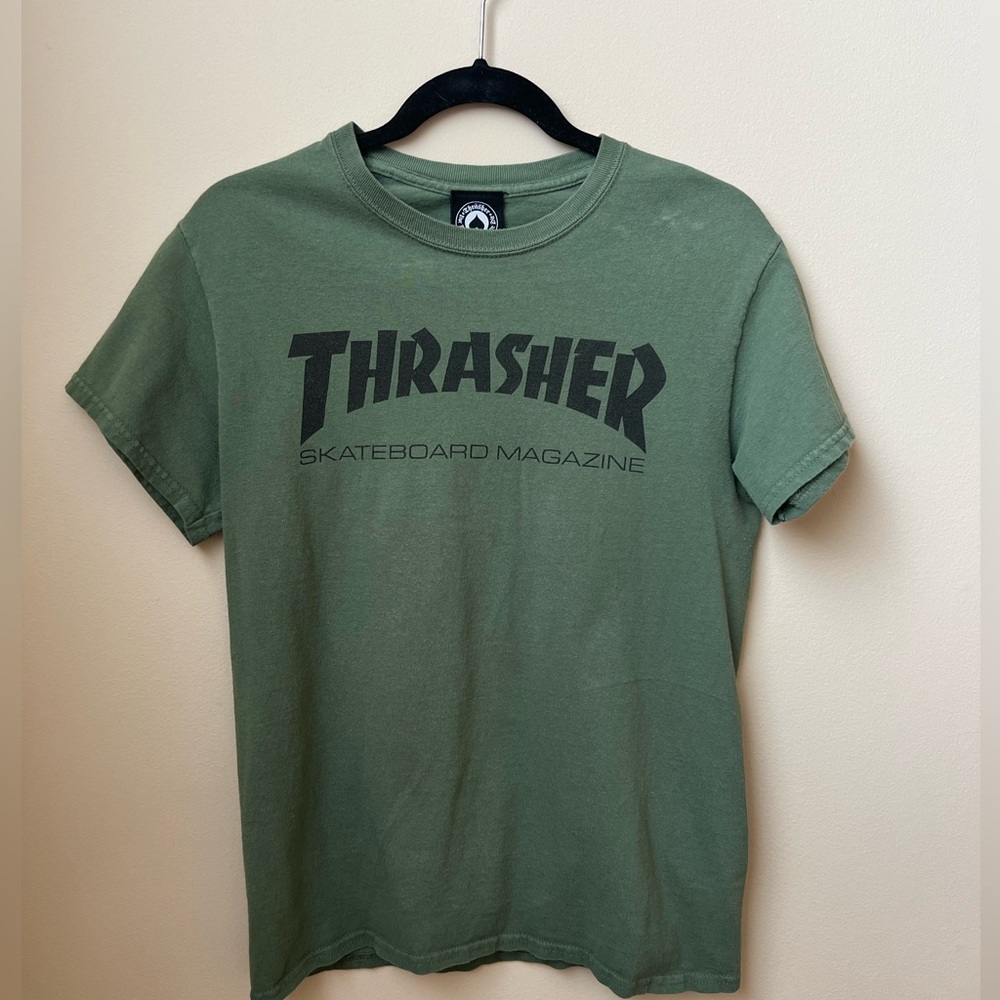 Medium Army Green Thrasher Tee